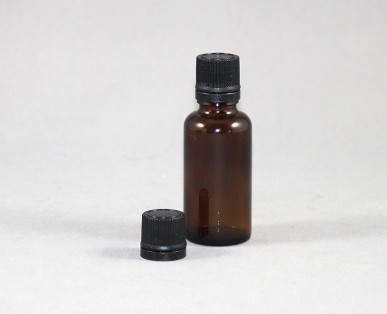 Flacon verre et capsule SECURIT